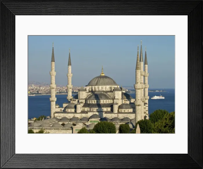 Framed Print : Sultan Ahmed Mosque- Istanbul - Turkey Framed Print : Sultan Ahmed Mosque- Istanbul - Turkey