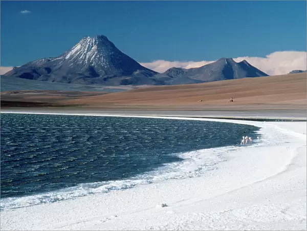 Chile - Atacama Andes & Lake Legia Atti Plano East of Salar de Atacama, Chile's largest salt flat