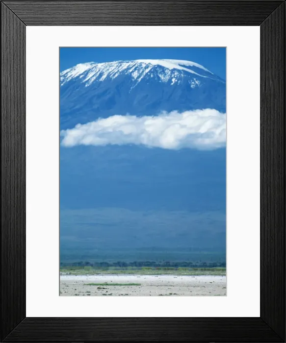 Framed Print : Mount Kilimanjaro FL 2697 M Amboseli National Park, Kenya Tanzania. © Ferrero Labat / ARDEA LONDON Framed Print : Mount Kilimanjaro FL 2697 M Amboseli National Park, Kenya Tanzania. © Ferrero Labat / ARDEA LONDON