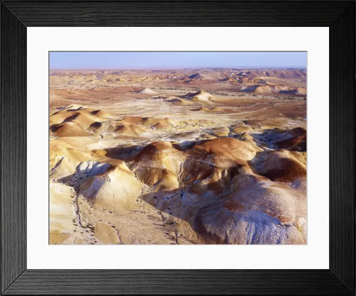 Framed Print : Anna Creek Painted Hills - The Anna Creek Painted Hills is a spectacular and recently discovered section of the pristine Breakaways country in the far north of South Australia Framed Print : Anna Creek Painted Hills - The Anna Creek Painted Hills is a spectacular and recently discovered section of the pristine Breakaways country in the far north of South Australia
