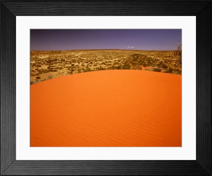Framed Print : Red sand dunes near Lake Disappointment Little Sandy Desert, Western Australia JPF28049 Framed Print : Red sand dunes near Lake Disappointment Little Sandy Desert, Western Australia JPF28049