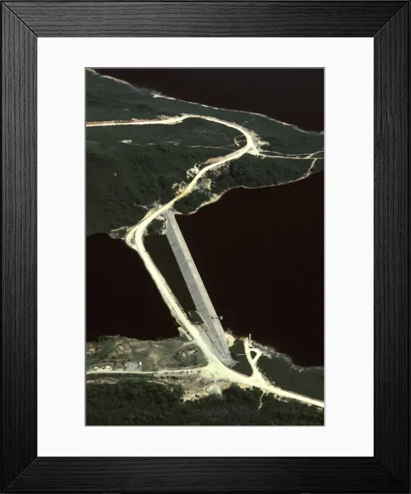 Framed Print : Gordon Dam - aerial image part of the hydro-electric scheme for Tasmania, Gordon River, Tasmania, Australia JPF24475 Framed Print : Gordon Dam - aerial image part of the hydro-electric scheme for Tasmania, Gordon River, Tasmania, Australia JPF24475