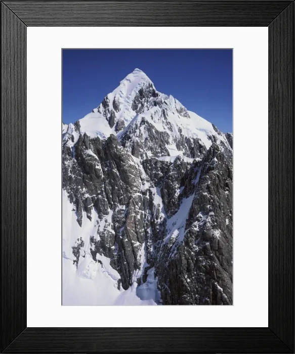 Framed Print : Mount Cook western face, Aoraki Mount Cook National Park, South Island, New Zealand (Te-Wahipounamu South West New Zealand World Heritage Area) JPF27737 Framed Print : Mount Cook western face, Aoraki Mount Cook National Park, South Island, New Zealand (Te-Wahipounamu South West New Zealand World Heritage Area) JPF27737