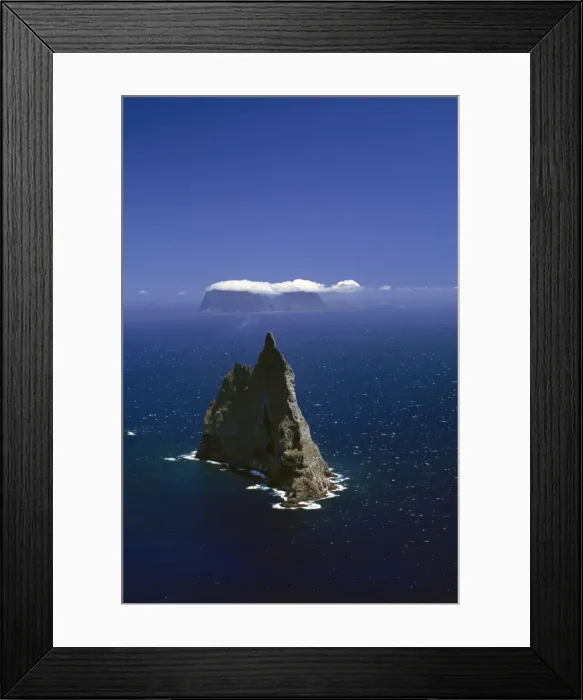 Framed Print : Balls Pyramid world's tallest sea stack, 562 metres, Lord Howe Island, New South Wales, Australia JPF33518 Framed Print : Balls Pyramid world's tallest sea stack, 562 metres, Lord Howe Island, New South Wales, Australia JPF33518