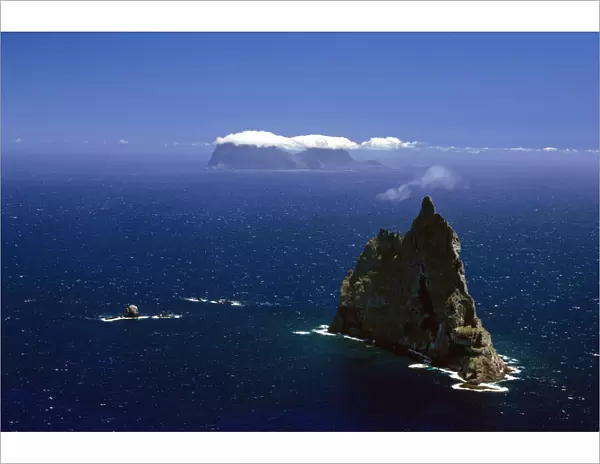 Balls Pyramid world's tallest sea stack, 562 metres, Lord Howe Island, New South Wales, Australia JPF33515