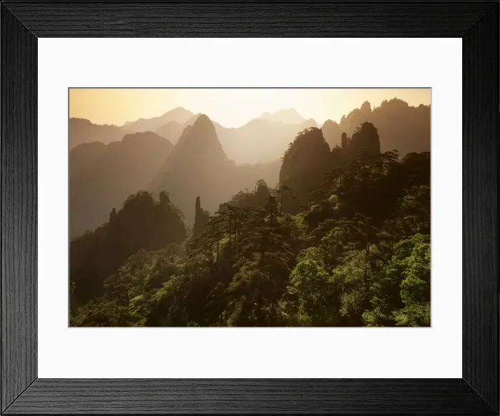 Framed Print : Sunrise over ‘North Sea of Clouds, Mt Huangshan - The Yellow Mountains Anhui Province, China JPF38288 Framed Print : Sunrise over ‘North Sea of Clouds, Mt Huangshan - The Yellow Mountains Anhui Province, China JPF38288