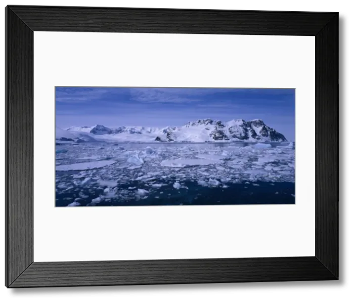 Framed Print : Girard Bay, southern end of Lemaire Channel Antarctic Peninsula JPF42268 Framed Print : Girard Bay, southern end of Lemaire Channel Antarctic Peninsula JPF42268