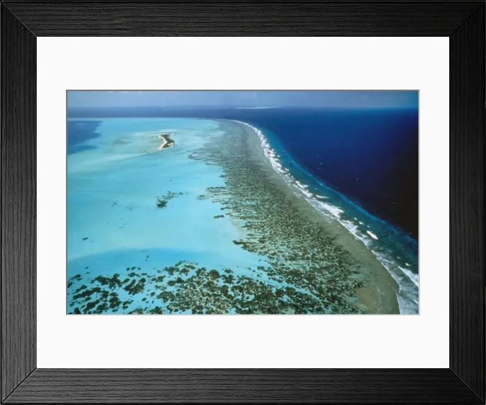 Framed Print : Maldives - atolls & coral reefs. Indian Ocean Framed Print : Maldives - atolls & coral reefs. Indian Ocean
