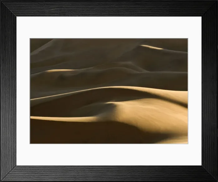 Framed Print : Abstract patterns of dunes in late afternoon light - Dune Fields - Namib Desert - Namibia - Africa Framed Print : Abstract patterns of dunes in late afternoon light - Dune Fields - Namib Desert - Namibia - Africa