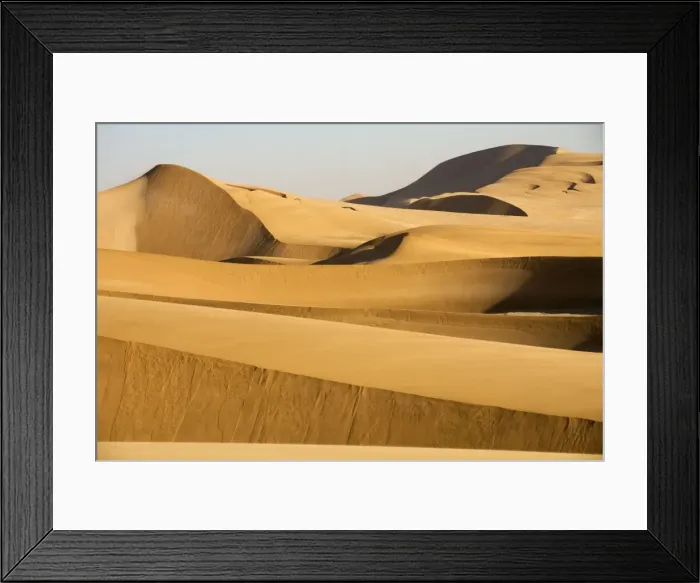 Framed Print : Dunes in the afternoon - Dune Fields - Namib Desert - Namibia - Africa Framed Print : Dunes in the afternoon - Dune Fields - Namib Desert - Namibia - Africa