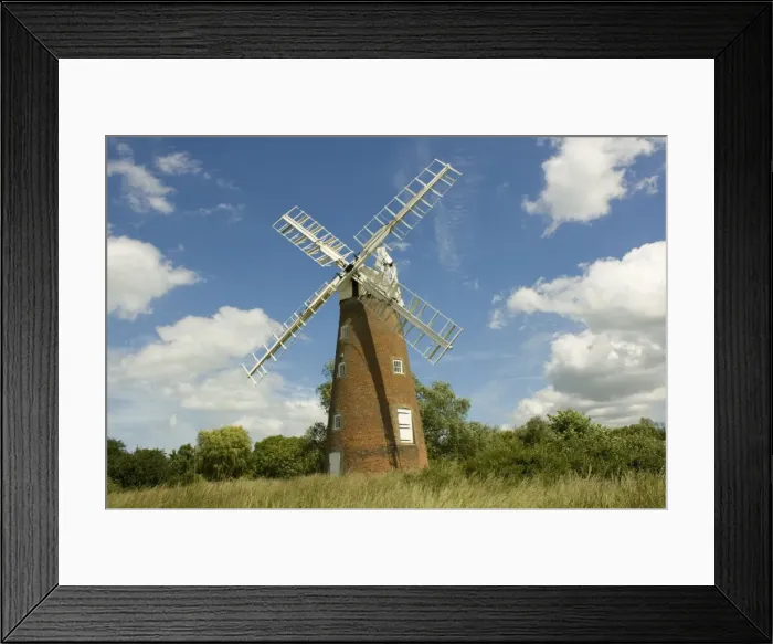 Framed Print : Billingford windmill Harleston near Diss Norfolk UK Framed Print : Billingford windmill Harleston near Diss Norfolk UK