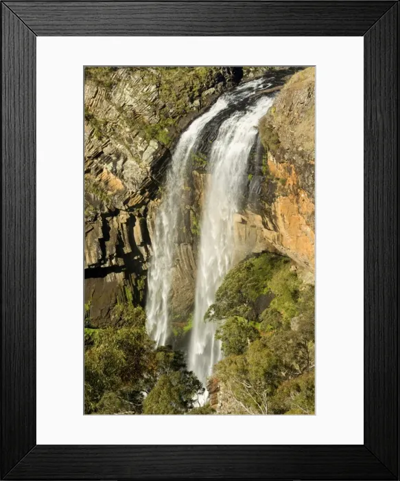 Framed Print : Ebor Falls - lower section of this stunning waterfall which finally plunges into a hugh pool, surrounded by sheer cliffs. The surrounding vegetation is mostly eucalypt forest - Guy Fawkes River National Park, New South Wales, Australia Framed Print : Ebor Falls - lower section of this stunning waterfall which finally plunges into a hugh pool, surrounded by sheer cliffs. The surrounding vegetation is mostly eucalypt forest - Guy Fawkes River National Park, New South Wales, Australia