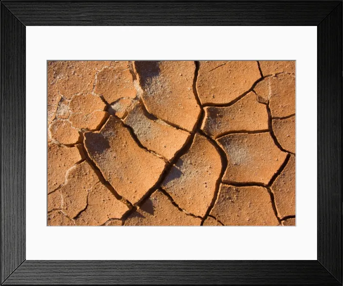 Framed Print : Cracked earth - cracked up earth in a former riverbed. The sun with its merciless power sucks up all humidity and causes the upper crust to break - Mungo National Park, New South Wales, Australia Framed Print : Cracked earth - cracked up earth in a former riverbed. The sun with its merciless power sucks up all humidity and causes the upper crust to break - Mungo National Park, New South Wales, Australia