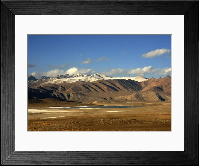 Framed Print : Tajikistan - Landscape in Pamir mountain - Murgab Framed Print : Tajikistan - Landscape in Pamir mountain - Murgab