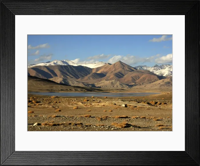 Framed Print : Tajikistan - Landscape in Pamir mountain - Murgab Framed Print : Tajikistan - Landscape in Pamir mountain - Murgab