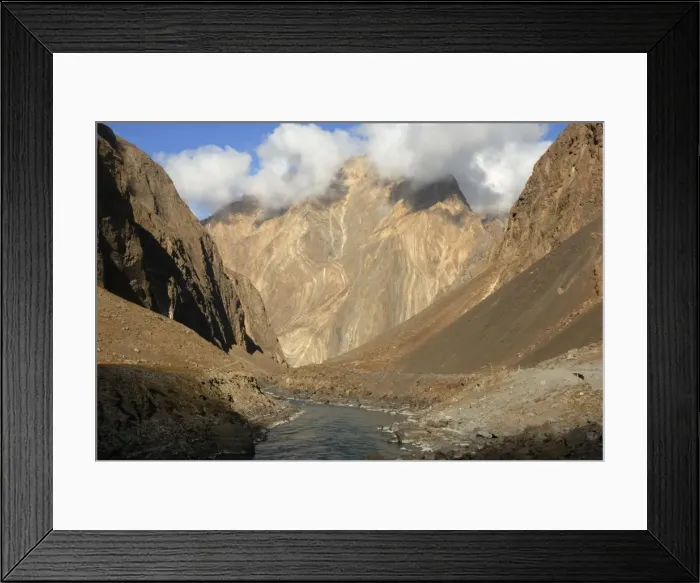 Framed Print : Afghanistan - Landscape in Pamir mountain - Border of Tajikistan Framed Print : Afghanistan - Landscape in Pamir mountain - Border of Tajikistan