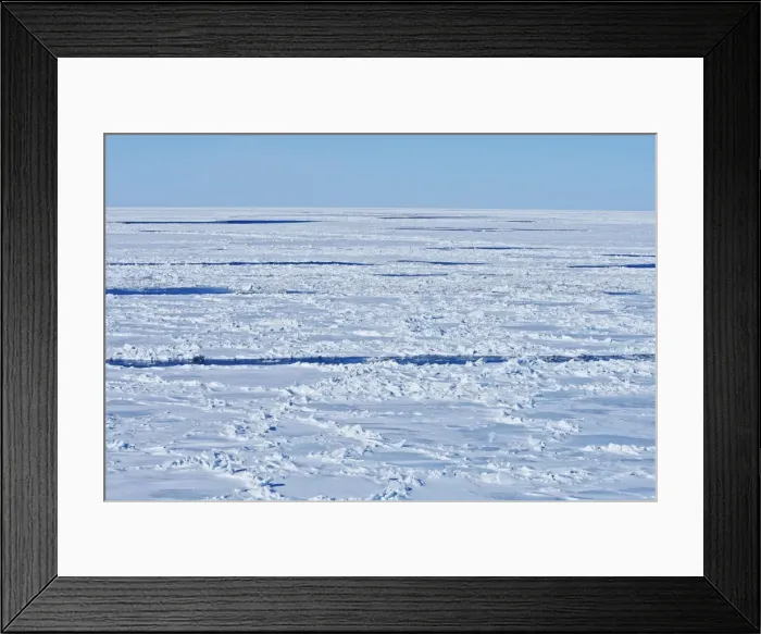 Framed Print : Ice Floe Magdalen islands Canada Framed Print : Ice Floe Magdalen islands Canada
