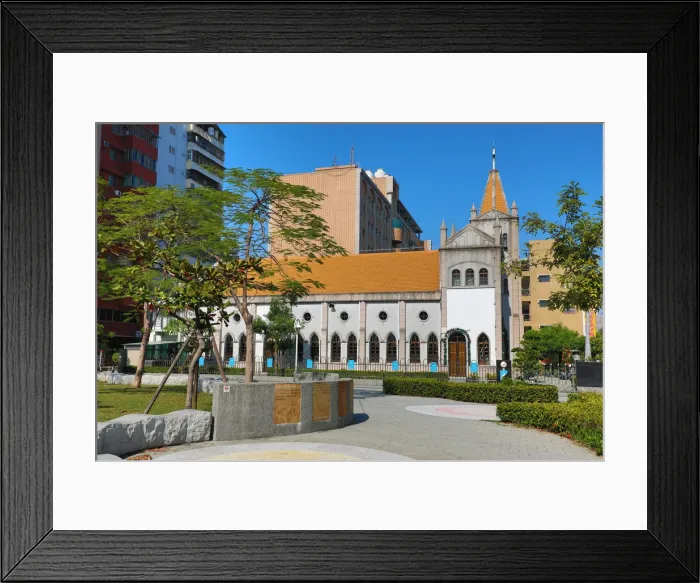 Framed Print : 13132482. The Presbyterian Church of Taiwan, Yancheng District Framed Print : 13132482. The Presbyterian Church of Taiwan, Yancheng District