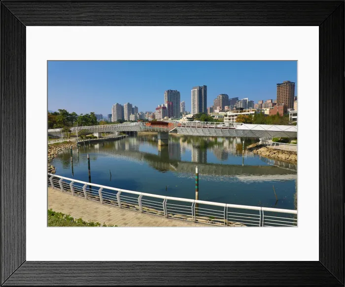 Framed Print : 13132488. The Heart of Love River, Kaohsiung City, Taiwan Date Framed Print : 13132488. The Heart of Love River, Kaohsiung City, Taiwan Date