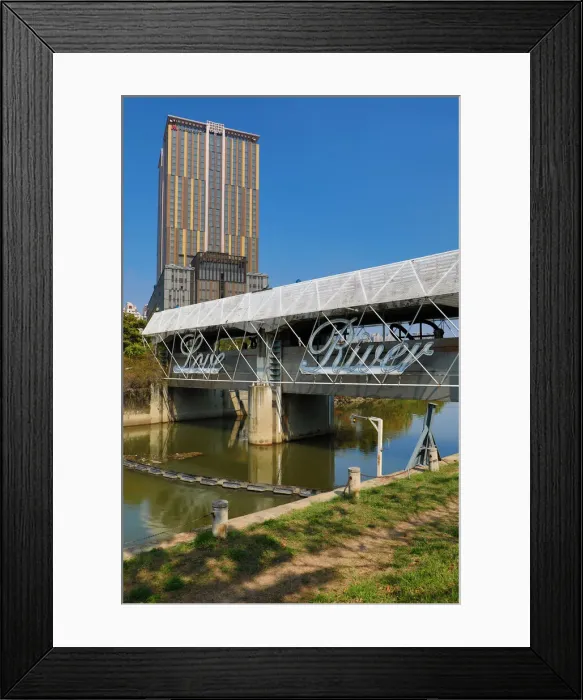 Framed Print : 13132490. Bridge at the Heart of Love River, Kaohsiung City, Taiwan Date Framed Print : 13132490. Bridge at the Heart of Love River, Kaohsiung City, Taiwan Date