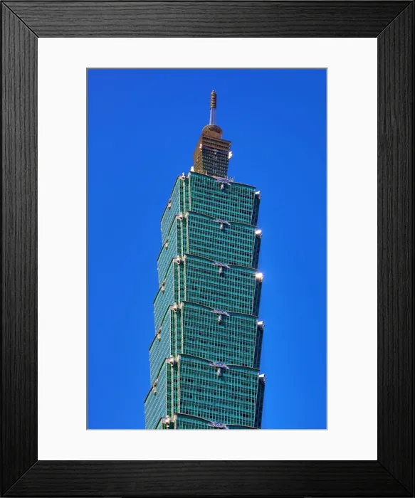 Framed Print : 13132503. Taipei 101 skyscraper in Xinyi District, Taipei, Taiwan Date Framed Print : 13132503. Taipei 101 skyscraper in Xinyi District, Taipei, Taiwan Date