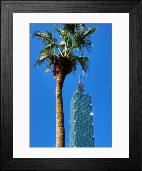 Framed Print : 13132505. Taipei 101 skyscraper in Xinyi District, Taipei, Taiwan Date Framed Print : 13132505. Taipei 101 skyscraper in Xinyi District, Taipei, Taiwan Date