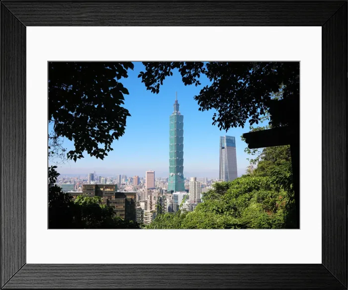 Framed Print : 13132509. Taipei 101 skyscraper in Xinyi District, Taipei, Taiwan Date Framed Print : 13132509. Taipei 101 skyscraper in Xinyi District, Taipei, Taiwan Date