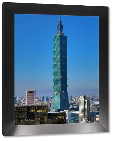 13132511. Taipei 101 skyscraper in Xinyi District, Taipei, Taiwan Date