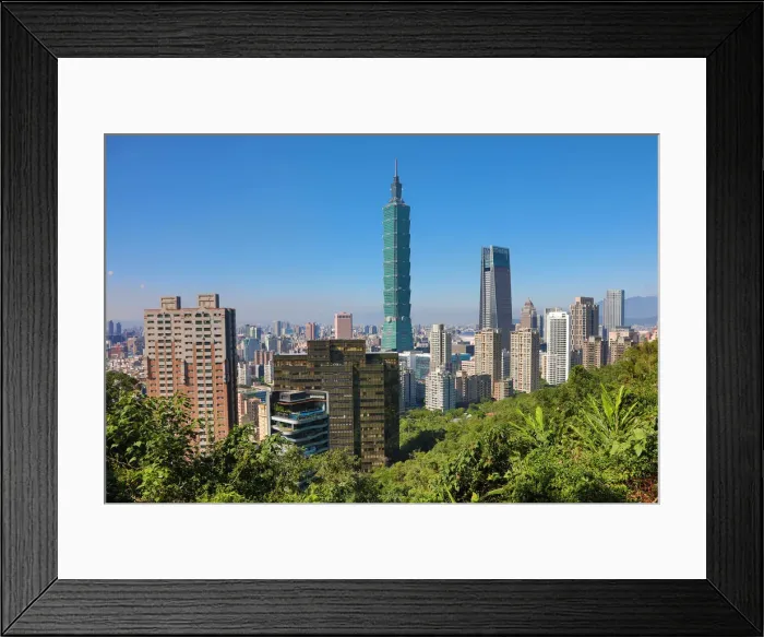 Framed Print : 13132513. Taipei 101 skyscraper in Xinyi District, Taipei, Taiwan Date Framed Print : 13132513. Taipei 101 skyscraper in Xinyi District, Taipei, Taiwan Date