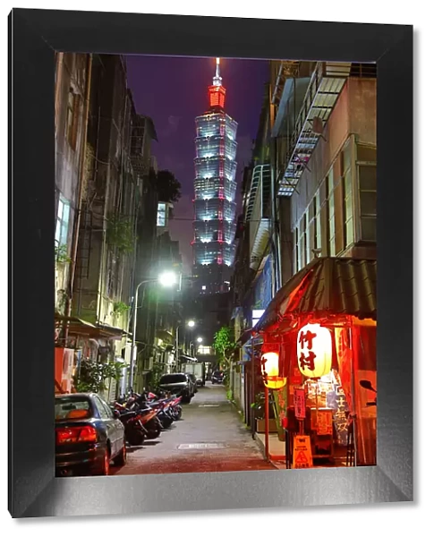 13132515. Taipei 101 skyscraper in Xinyi District, Taipei, Taiwan Date