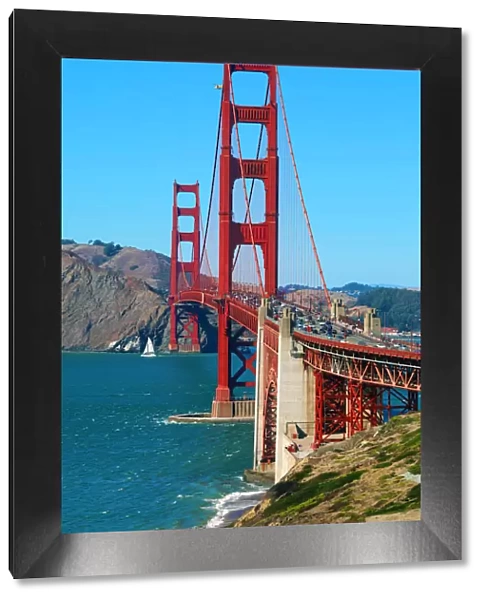 13132542. Golden Gate Bridge, San Franciso, California, USA Date
