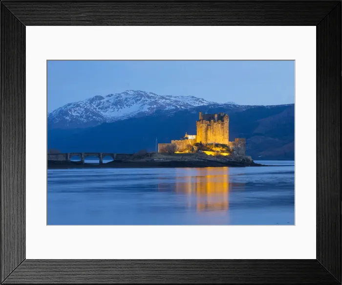 Framed Print : Eilean Donan Castle 11, S-E Arndt Framed Print : Eilean Donan Castle 11, S-E Arndt