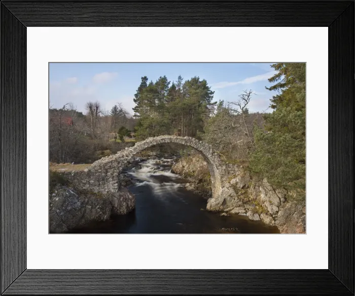 Framed Print : Packhorse Bridge 04, S-E Arndt Framed Print : Packhorse Bridge 04, S-E Arndt