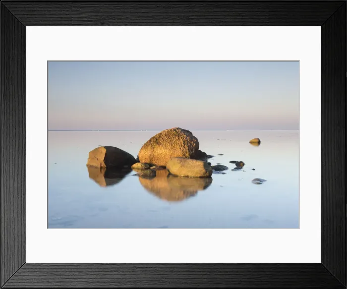 Framed Print : Stone Baltic sea 02, S-E Arndt Framed Print : Stone Baltic sea 02, S-E Arndt