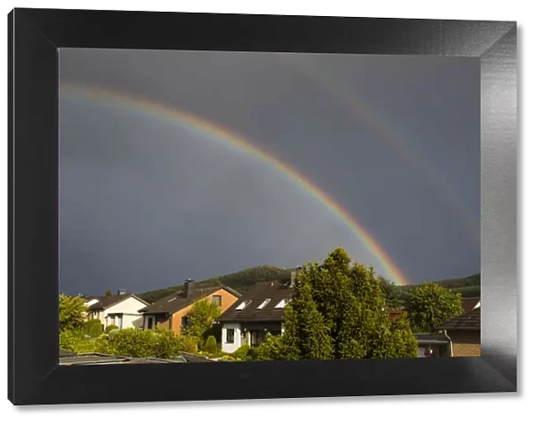 P2A2121. Double Rainbow - during summer storm