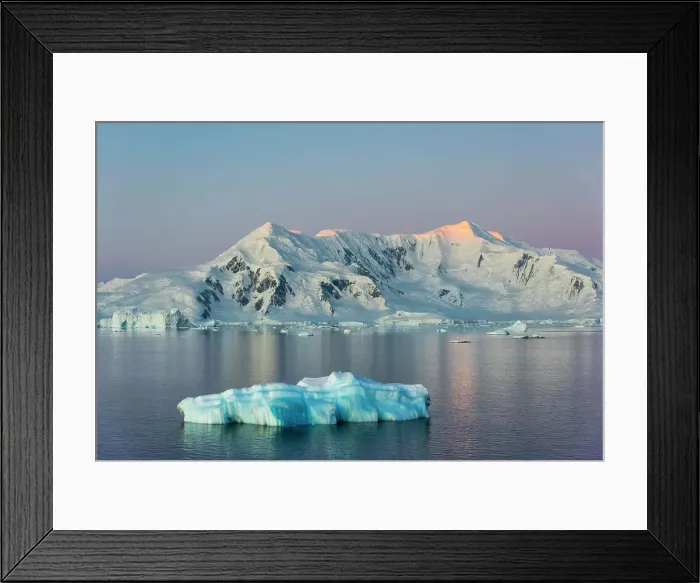 Framed Print : Snow covered island and floating ice in South Atlantic Ocean, Antarctica Date: 10-03-2020 Framed Print : Snow covered island and floating ice in South Atlantic Ocean, Antarctica Date: 10-03-2020