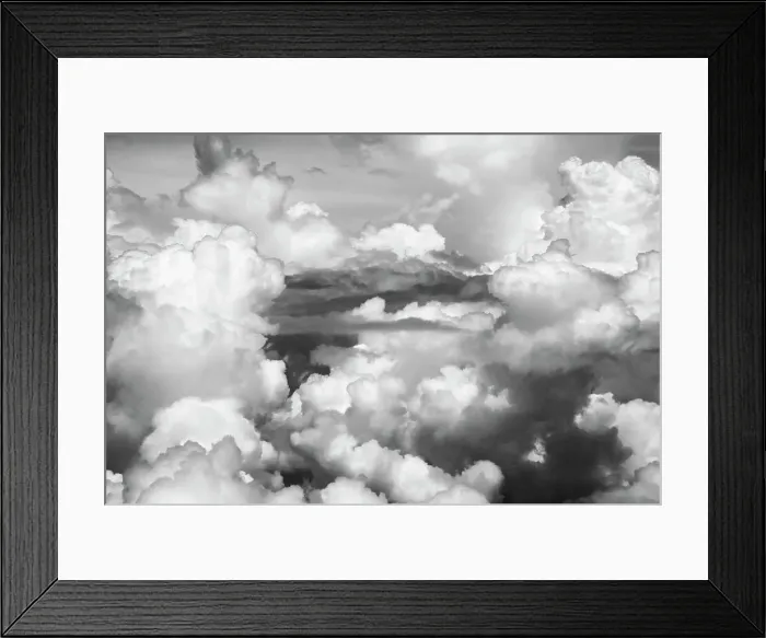 Framed Print : Aerial view of clouds, China Date: 31-08-2018 Framed Print : Aerial view of clouds, China Date: 31-08-2018