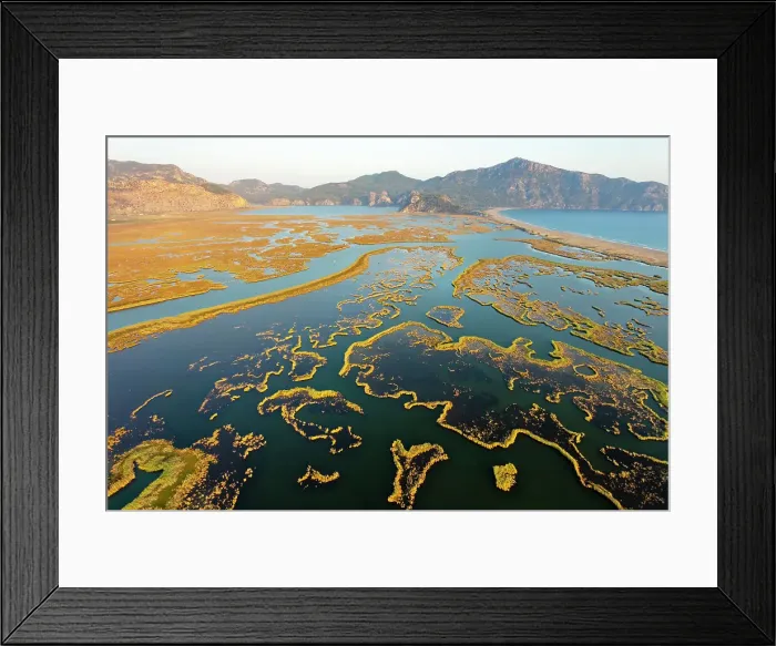 Framed Print : Dalyan, Koycegiz, Mugla, Turkey. Date: 24-08-2019 Framed Print : Dalyan, Koycegiz, Mugla, Turkey. Date: 24-08-2019