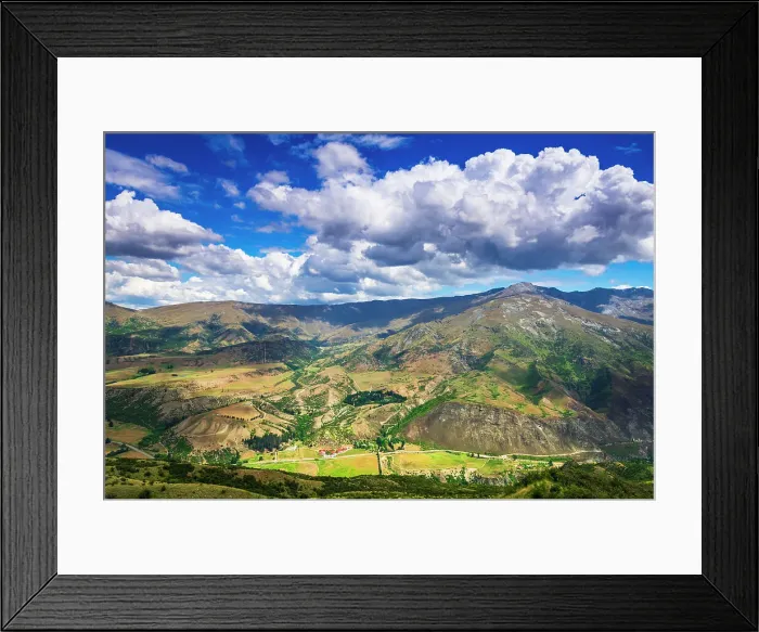 Framed Print : Gibbston Valley from the Crown Range Overlook, Otago, South Island, New Zealand Date: 01-07-2021 Framed Print : Gibbston Valley from the Crown Range Overlook, Otago, South Island, New Zealand Date: 01-07-2021