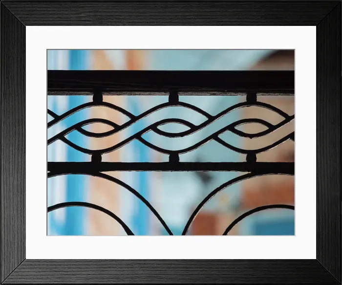 Framed Print : Cuba, Havana, Havana Vieja, UNESCO World Heritage Site, wrought iron rail in colonial mansion Date: 22-02-2019 Framed Print : Cuba, Havana, Havana Vieja, UNESCO World Heritage Site, wrought iron rail in colonial mansion Date: 22-02-2019