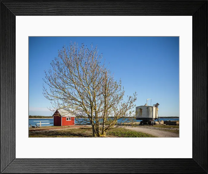 Framed Print : Sweden, Gotland Island, Blase, former lime factory, steam shovel Date: 14-05-2019 Framed Print : Sweden, Gotland Island, Blase, former lime factory, steam shovel Date: 14-05-2019