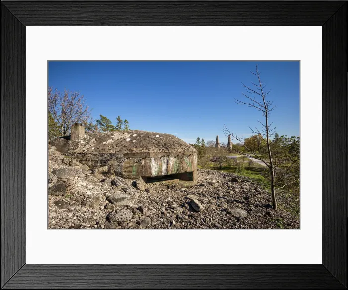 Framed Print : Sweden, Gotland Island, Bungenas, former chalk mine and military base, now an exclusive vacation development and nature preserve, former military bunker Date: 15-05-2019 Framed Print : Sweden, Gotland Island, Bungenas, former chalk mine and military base, now an exclusive vacation development and nature preserve, former military bunker Date: 15-05-2019