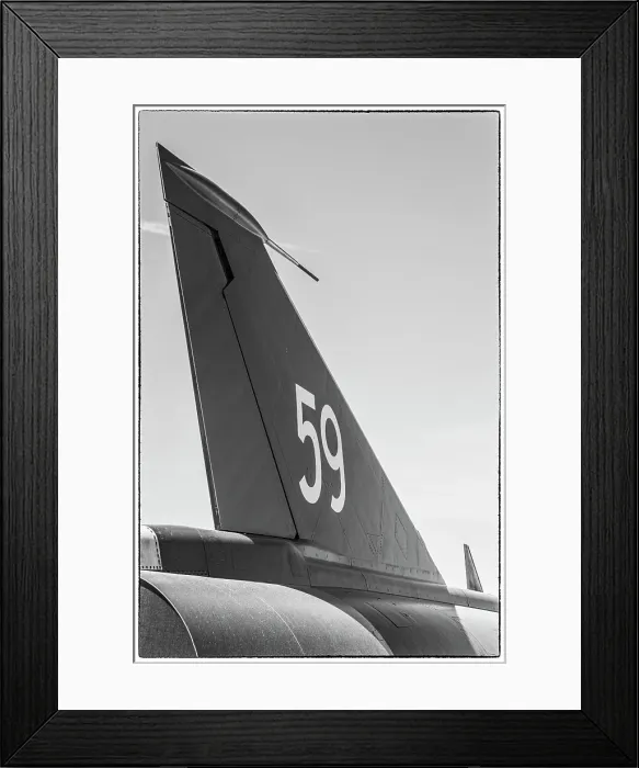 Framed Print : Sweden, Southeastern Sweden, Nykoping, F11 reconnaissance aircraft, F11 Museum, tail fin Date: 16-05-2019 Framed Print : Sweden, Southeastern Sweden, Nykoping, F11 reconnaissance aircraft, F11 Museum, tail fin Date: 16-05-2019