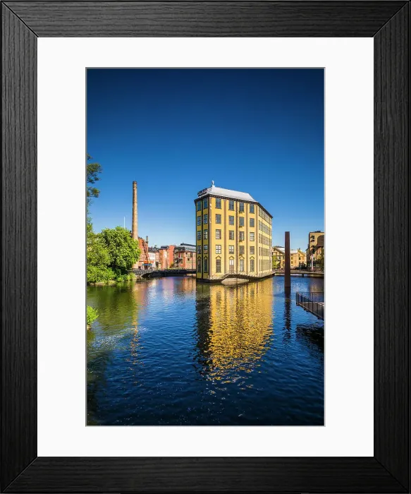 Framed Print : Sweden, Norrkoping, early Swedish industrial town, Arbetets Museum, Museum of Work in former early 20th century mill building Date: 16-05-2019 Framed Print : Sweden, Norrkoping, early Swedish industrial town, Arbetets Museum, Museum of Work in former early 20th century mill building Date: 16-05-2019