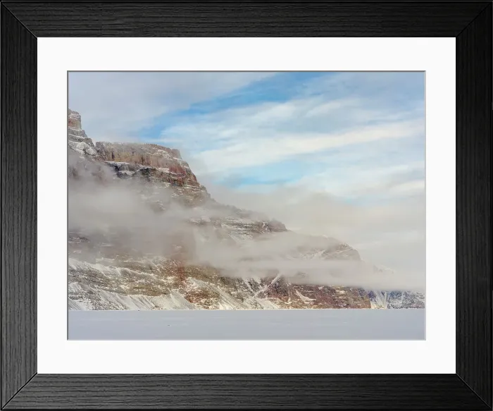 Framed Print : Storen Island, frozen into the sea ice of the Uummannaq fjord system during winter. Greenland, Danish Territory Date: 07-03-2020 Framed Print : Storen Island, frozen into the sea ice of the Uummannaq fjord system during winter. Greenland, Danish Territory Date: 07-03-2020