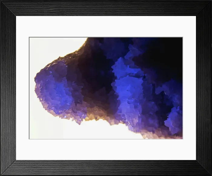 Framed Print : Quartz crystals Date: 12-04-2019 Framed Print : Quartz crystals Date: 12-04-2019