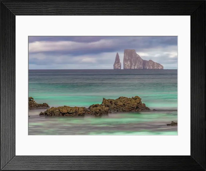 Framed Print : Kicker Rock or Leon Dormido, San Cristobal Island, Galapagos, Ecuador. Date: 29-07-2021 Framed Print : Kicker Rock or Leon Dormido, San Cristobal Island, Galapagos, Ecuador. Date: 29-07-2021