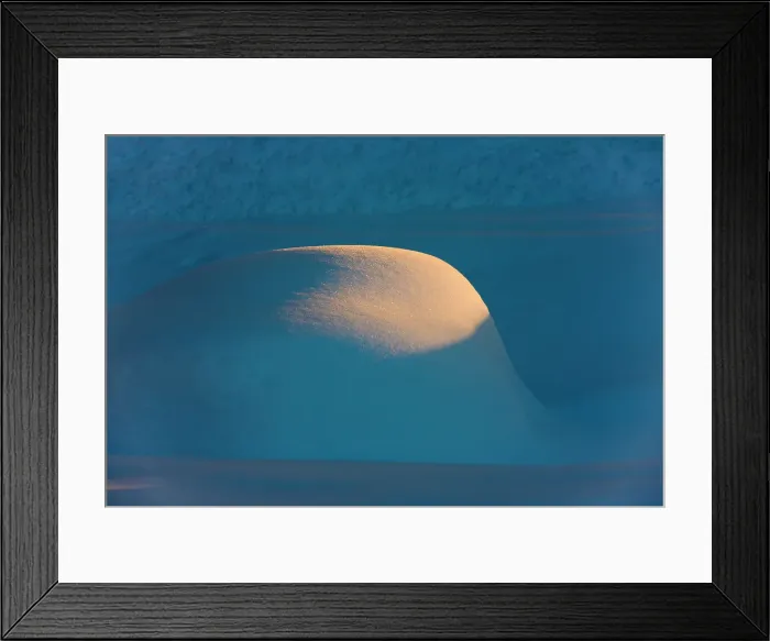 Framed Print : Landscape of snow mound at sunset, Haines, Alaska, USA Date: 18-11-2011 Framed Print : Landscape of snow mound at sunset, Haines, Alaska, USA Date: 18-11-2011
