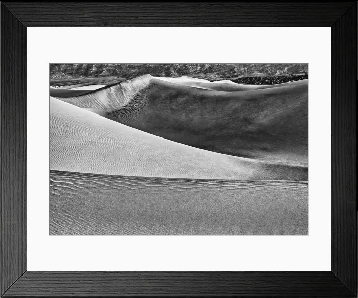 Framed Print : Mesquite Dunes, Death Valley National Park, California. Date: 15-02-2021 Framed Print : Mesquite Dunes, Death Valley National Park, California. Date: 15-02-2021