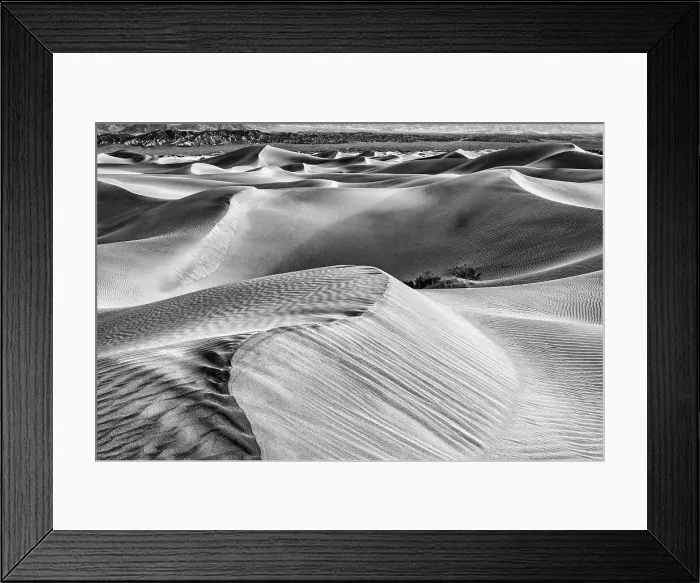 Framed Print : Mesquite Dunes, Death Valley National Park, California. Date: 15-02-2021 Framed Print : Mesquite Dunes, Death Valley National Park, California. Date: 15-02-2021